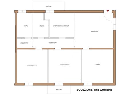 A49 plan3 soluzione 3 camere